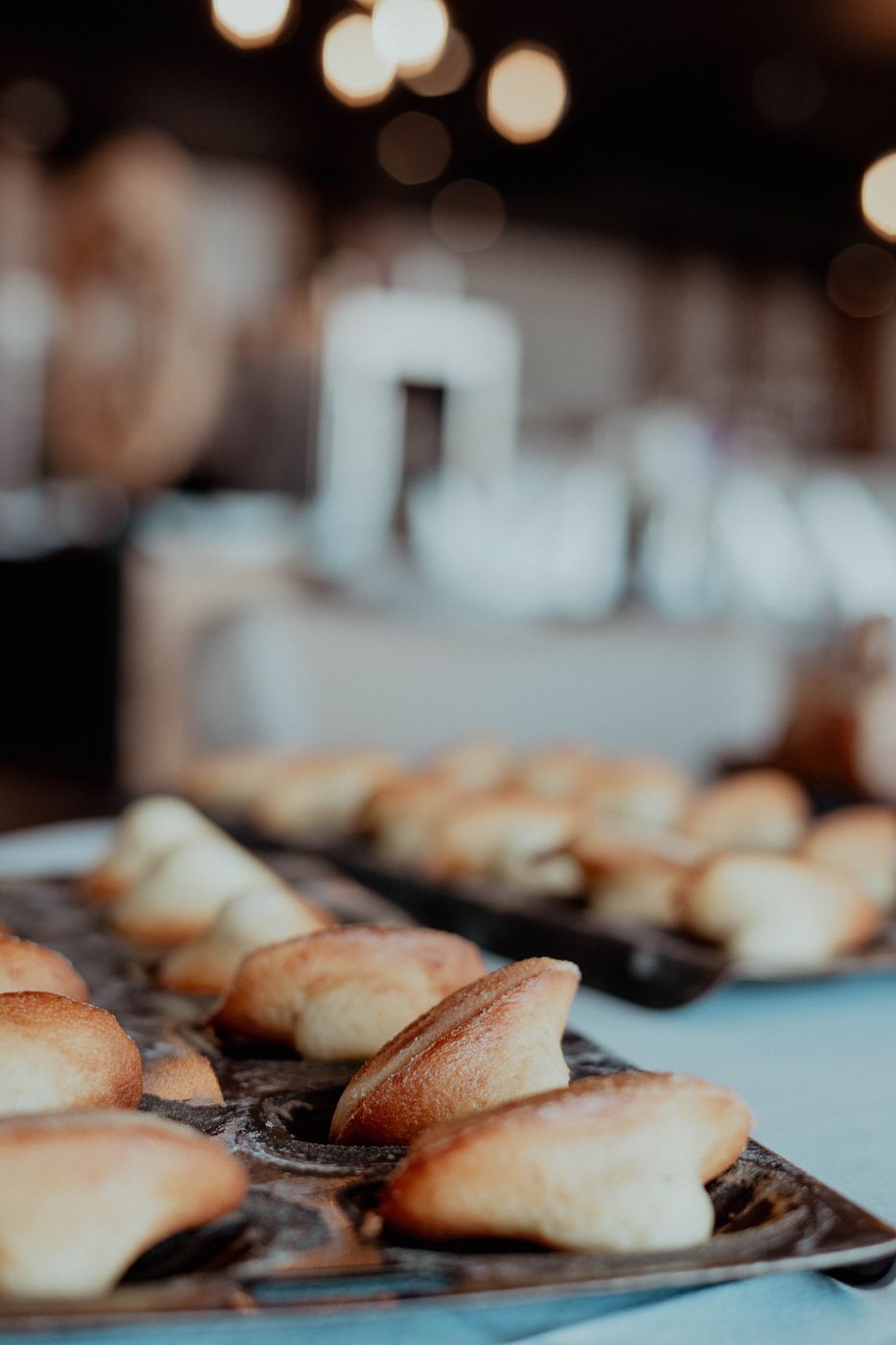 Madeleines dorées