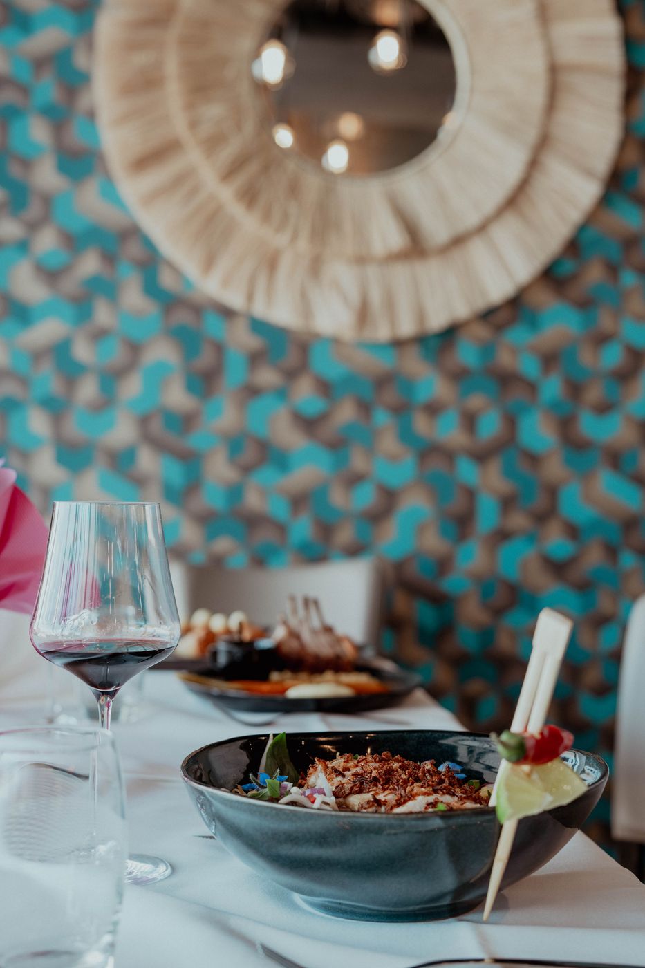 Plat servi au restaurant